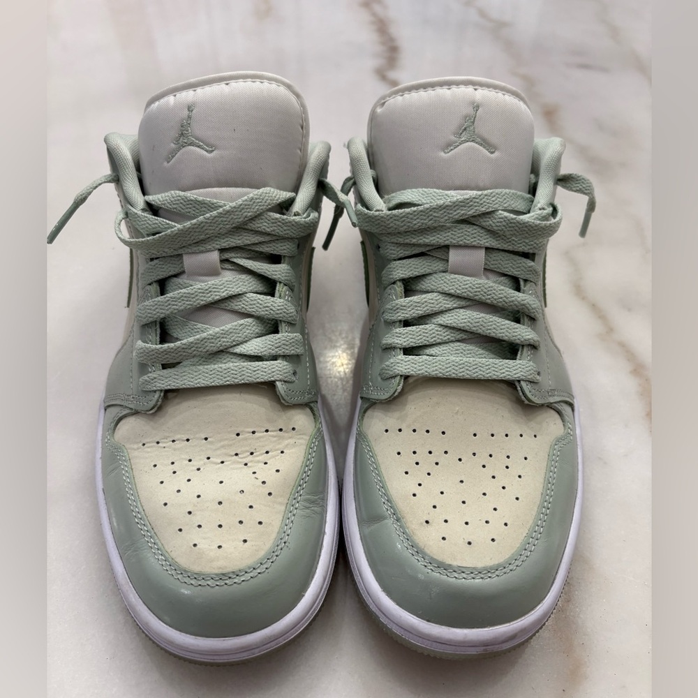 Jordan Sneakers - Apple Jade and Cream (Autumn palate- HOC)
